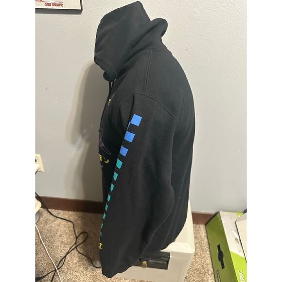 PlayStation Mens Small 1994 Console Black Hoodie - Picture 2 of 4